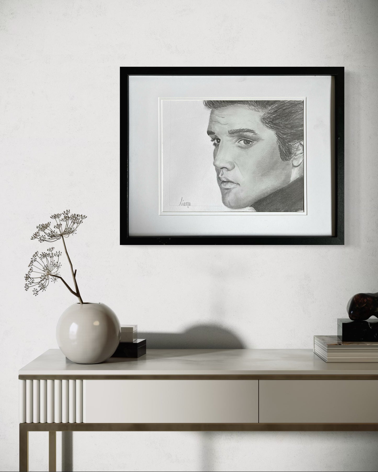 Elvis Presley framed print
