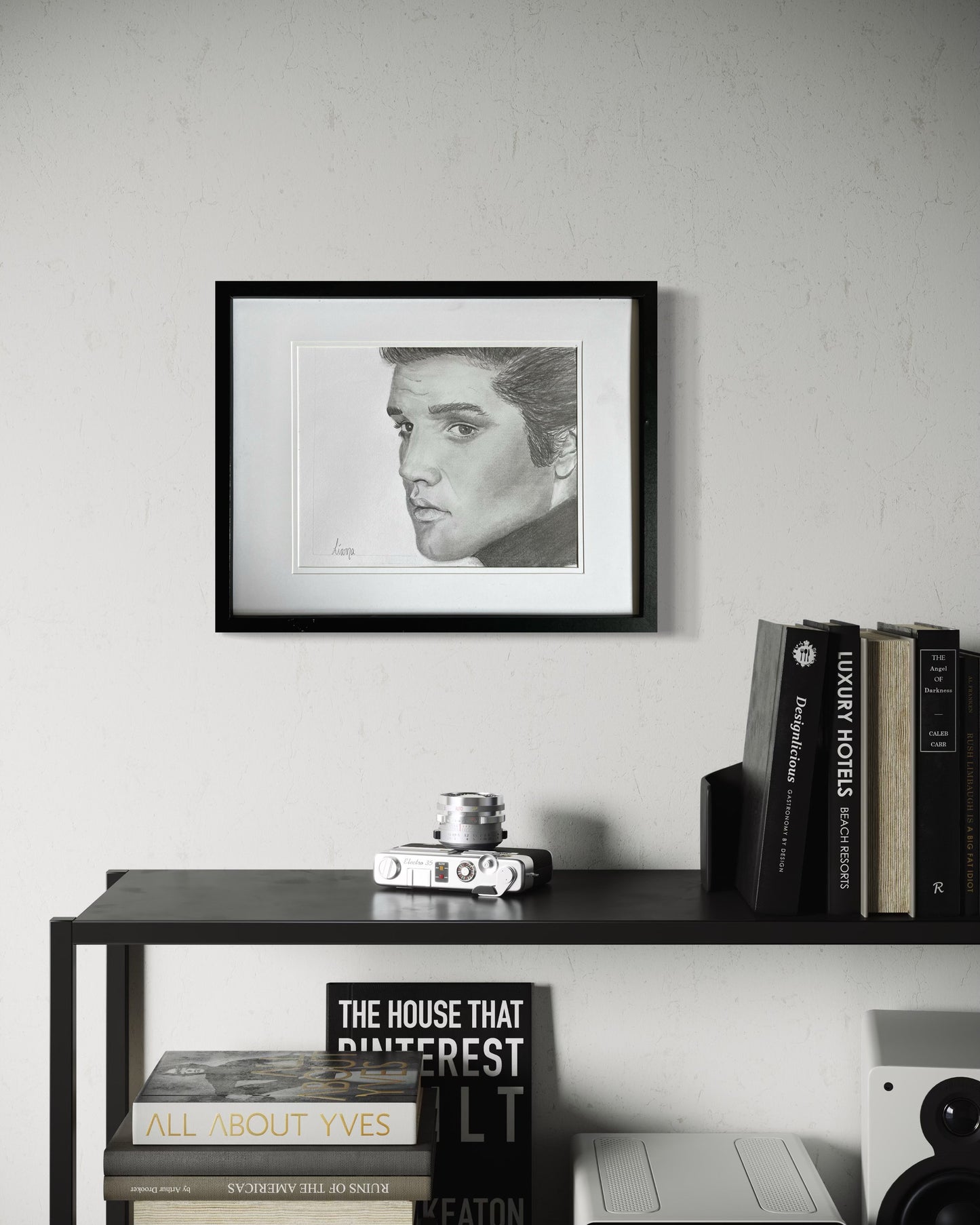 Elvis Presley framed print