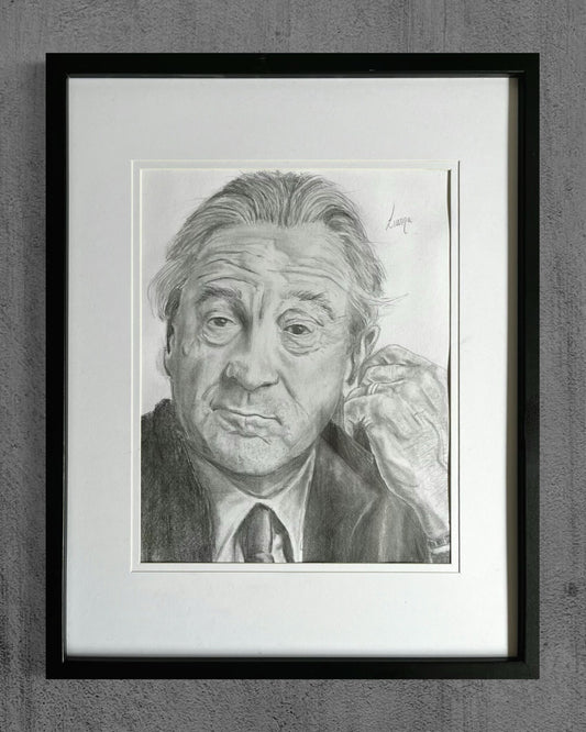 Robert De Niro framed original drawing