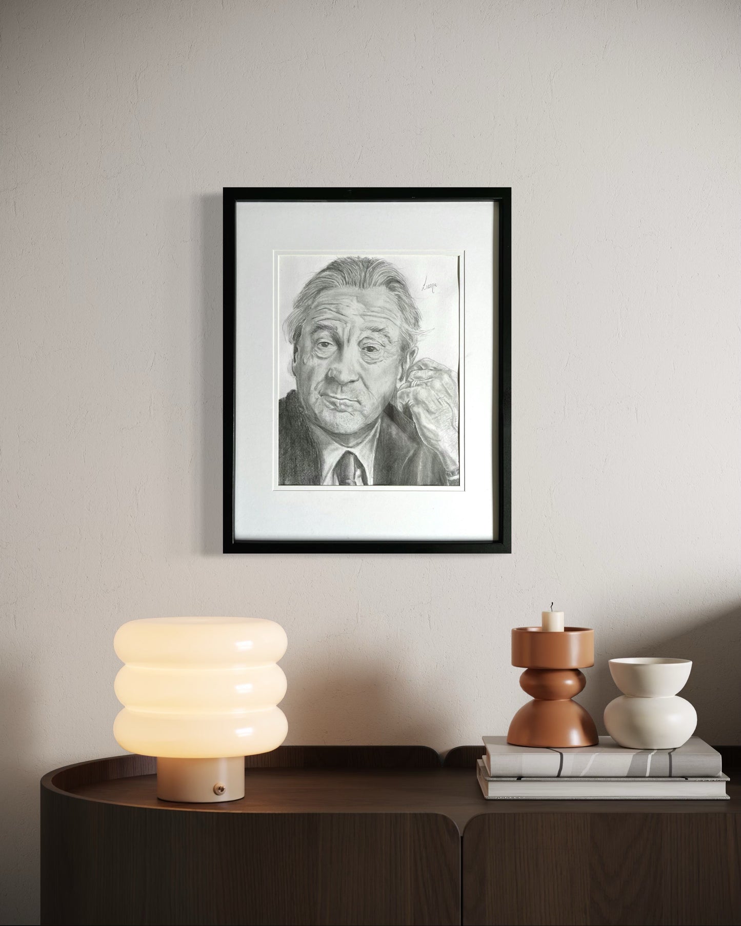 Robert De Niro framed print