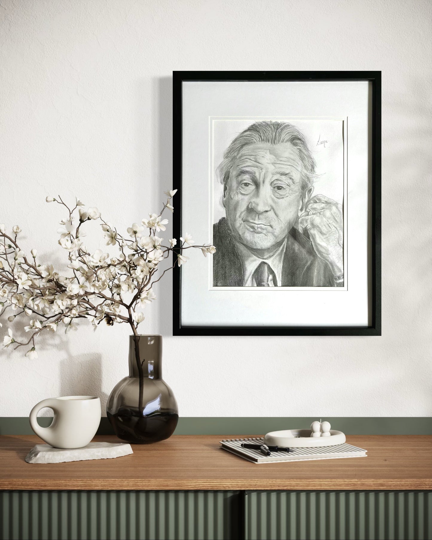 Robert De Niro framed print