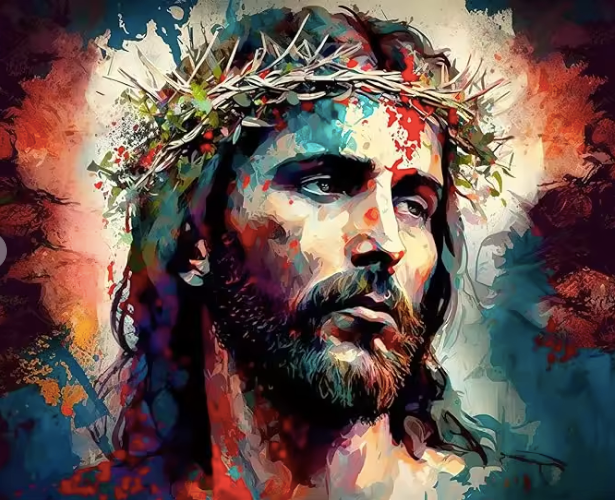 Jesus Christ DIY painting by numbers kit
