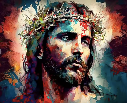 Jesus Christ DIY painting by numbers kit